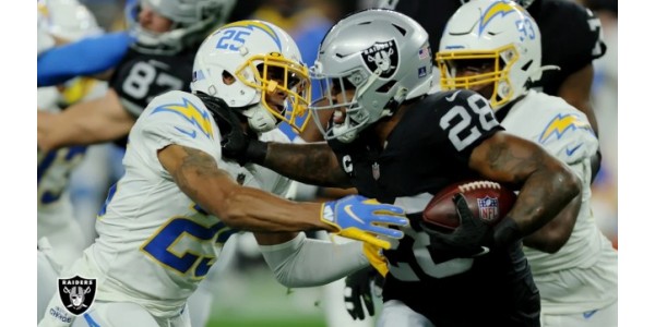 Les Raiders de Las Vegas battent les Chargers de Los Angeles 35-32